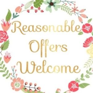 Open to reasonable offers :)